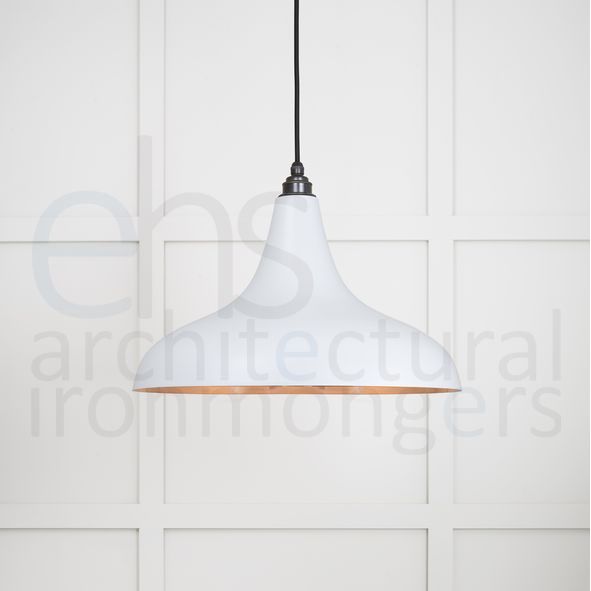 49720SBI • 412 x 240mm • Smooth Copper • From The Anvil Frankley Pendant in Birch