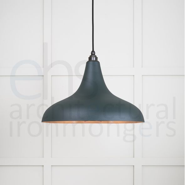 49720SDI  412 x 240mm  Smooth Copper  From The Anvil Frankley Pendant in Dingle