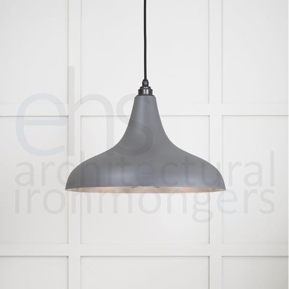 49721SBL • 412 x 240mm • Smooth Nickel • From The Anvil Frankley Pendant in Bluff