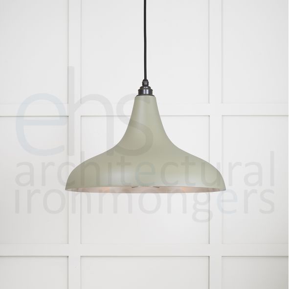 49721STU • 412 x 240mm • Smooth Nickel • From The Anvil Frankley Pendant in Tump
