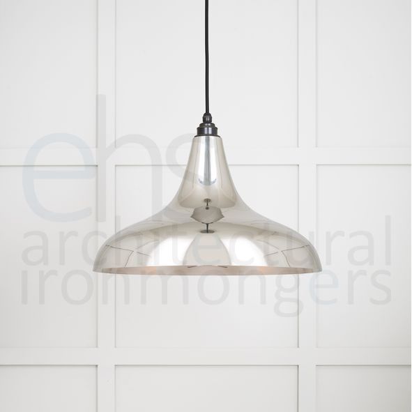 49721 • 412 x 240mm • Smooth Nickel • From The Anvil Frankley Pendant