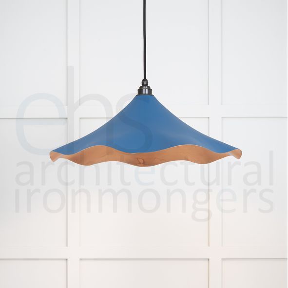 49729SU • 500 x 146mm • Smooth Copper • From The Anvil Flora Pendant in Upstream