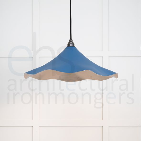 49730SU • 500 x 146mm • Smooth Nickel • From The Anvil Flora Pendant in Upstream