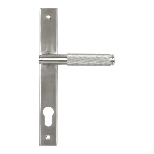 49802 � 242 x 32 x 13mm � Satin Stainless [316] � From The Anvil Brompton Slim Espag Lock Set