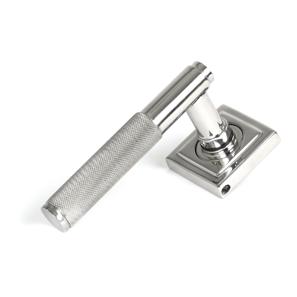49847 � 53 x 53 x 8mm � Polished Stainless [316] � From The Anvil Brompton Lever On Rose [Square]