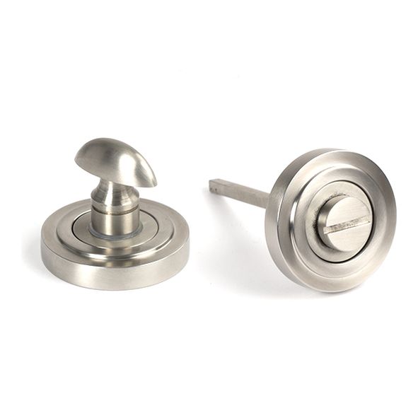 49857 • 53mm • SSS [316] • From The Anvil Round Thumbturn Set [Art Deco]