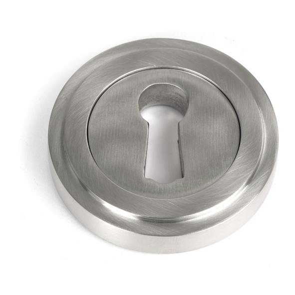 49865 � 53mm � Satin Stainless [316] � From The Anvil Round Escutcheon [Art Deco]