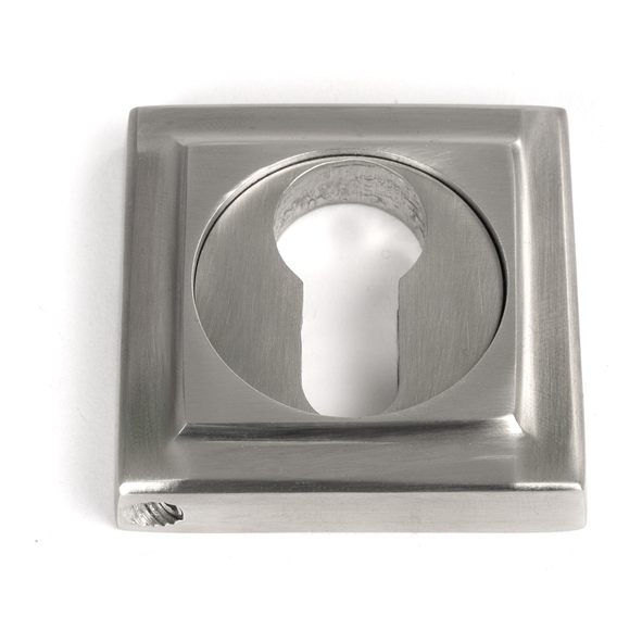 49875 � 53 x 53mm � Satin Stainless [316] � From The Anvil Euro Escutcheon [Square]