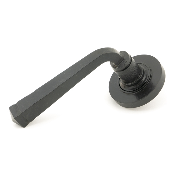 49961  53 x 8mm  External Beeswax  From The Anvil Avon Round Lever on Rose Set [Plain] - Unsprung