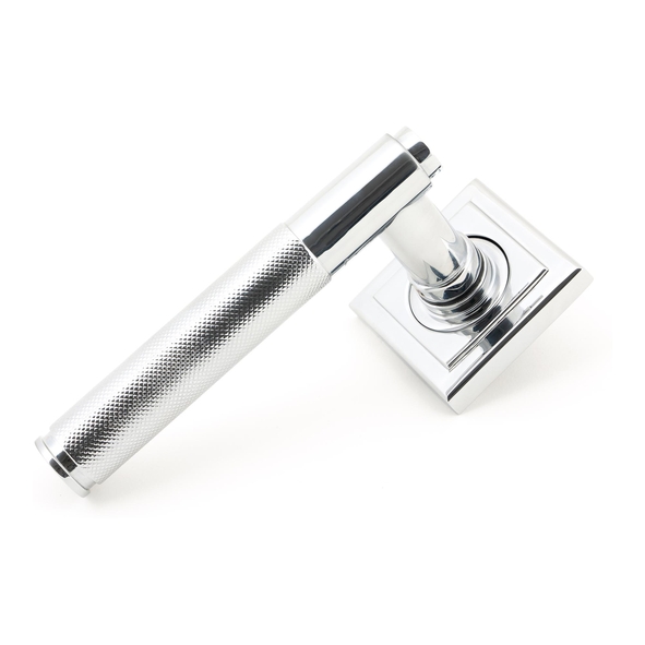 50000 � 53 x 53 x 8mm � Polished Chrome � From The Anvil Brompton Lever on Rose [Square] - Unsprung