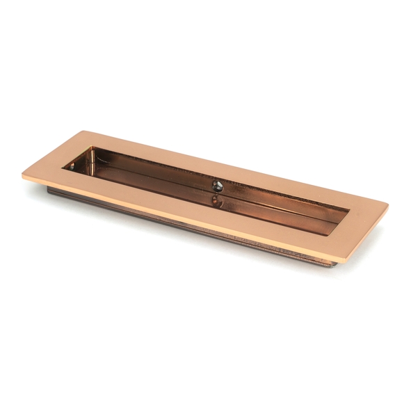 50136 � 175mm � Polished Bronze � From The Anvil Plain Rectangular Pull
