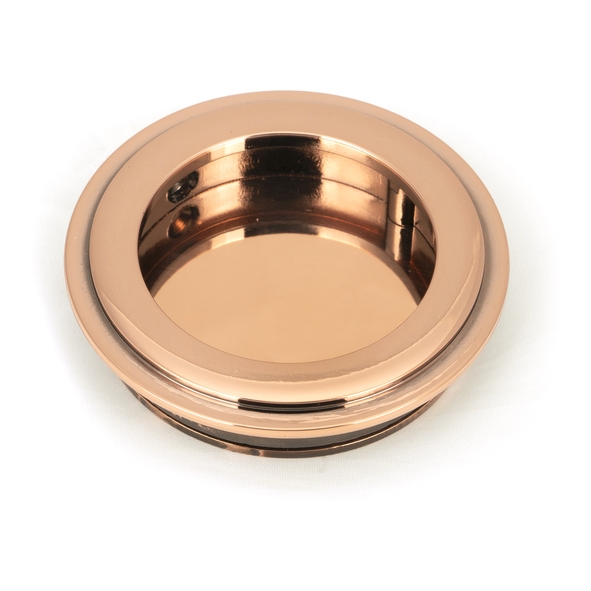 50142 � 60mm � Polished Bronze � From The Anvil Art Deco Round Pull