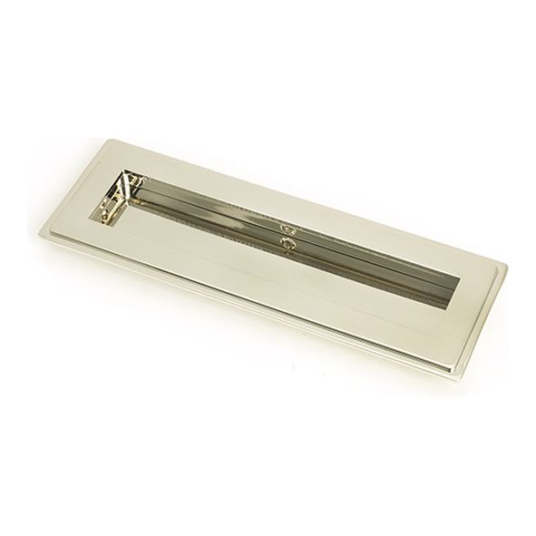 50152 • 175mm • Polished Nickel • From The Anvil Art Deco Rectangular Pull
