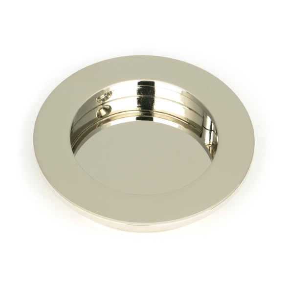50163 � 75 mm � Polished Nickel � From The Anvil Plain Round Pull