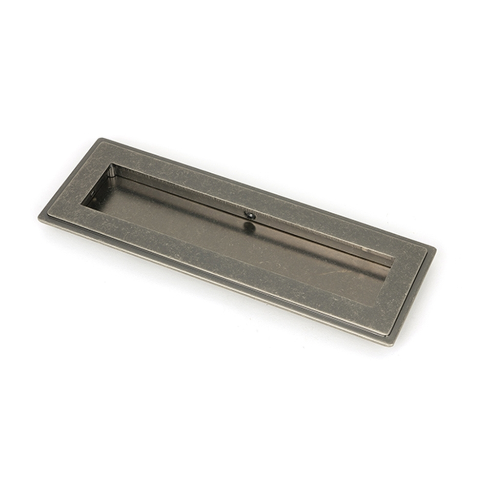 50170 • 175mm • Pewter Patina  • From The Anvil Art Deco Rectangular Pull