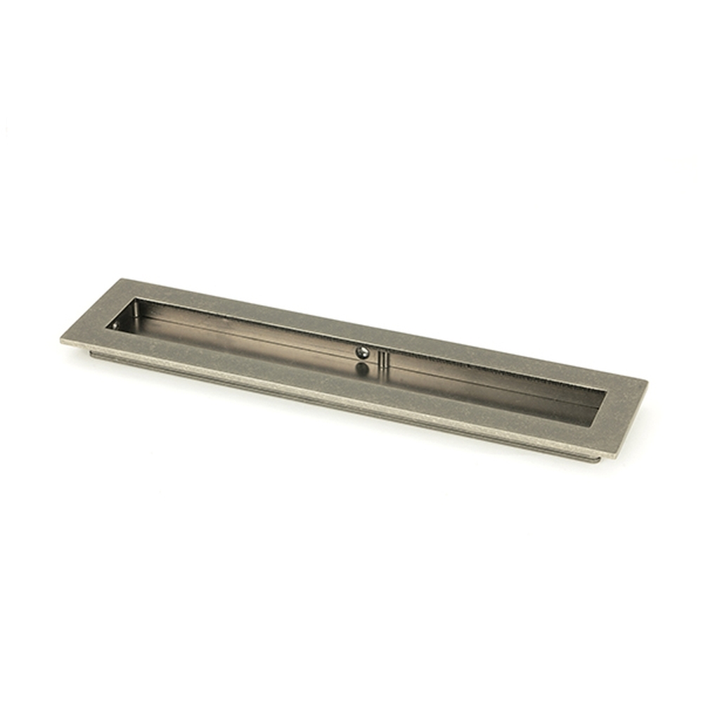 50173 • 250mm • Pewter Patina  • From The Anvil Plain Rectangular Pull