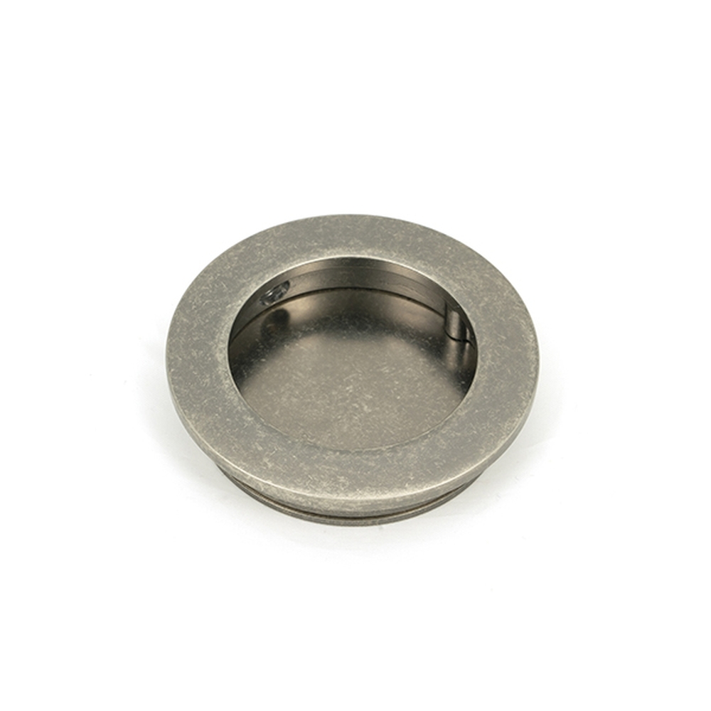 50180 • 60mm • Pewter Patina  • From The Anvil Plain Round Pull