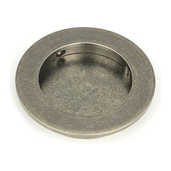 50181 • 75 mm • Pewter Patina  • From The Anvil Plain Round Pull