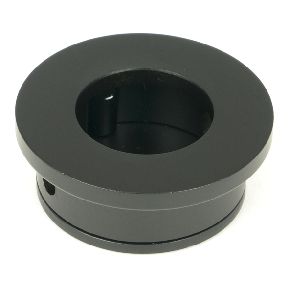 50223 � 34mm � Matt Black � From The Anvil Round Finger Edge Pull