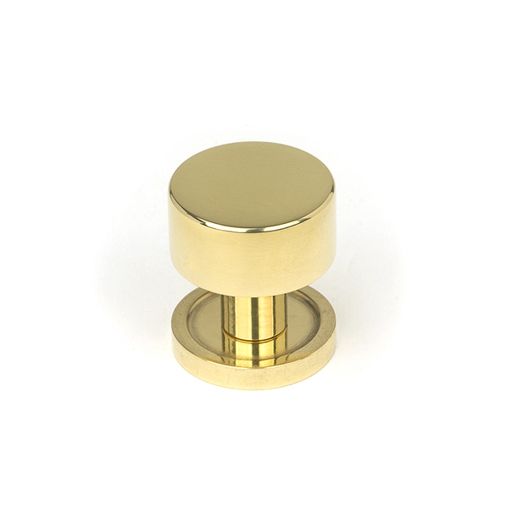 50292  25mm  Polished Brass  From The Anvil Kelso Cabinet Knob [Plain]