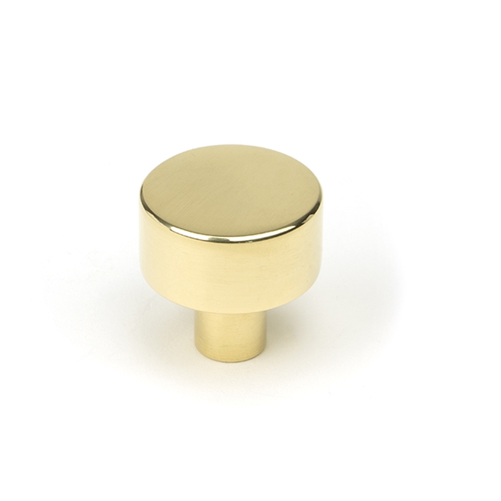 50293  25mm  Polished Brass  From The Anvil Kelso Cabinet Knob [No Rose]