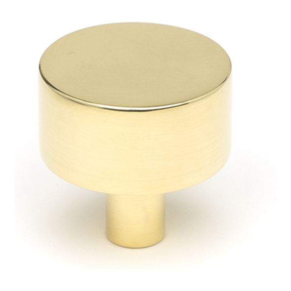 50296  32mm  Polished Brass  From The Anvil Kelso Cabinet Knob [No Rose]