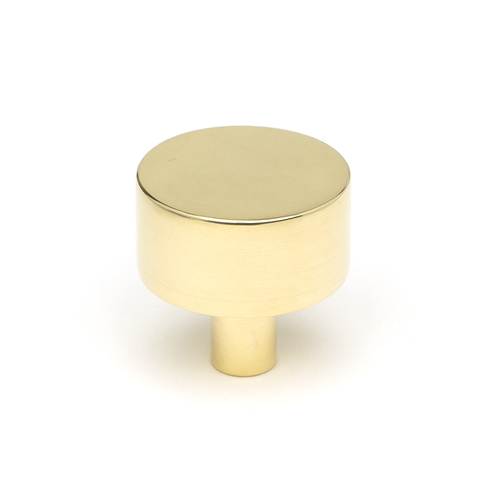 50296  32mm  Polished Brass  From The Anvil Kelso Cabinet Knob [No Rose]