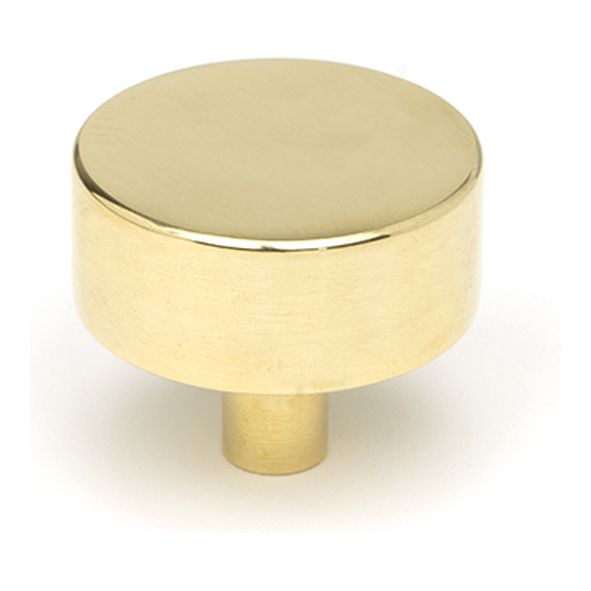 50299  38mm  Polished Brass  From The Anvil Kelso Cabinet Knob [No Rose]