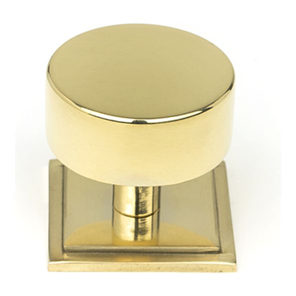 50300 • 38mm • Polished Brass • From The Anvil Kelso Cabinet Knob [Square]