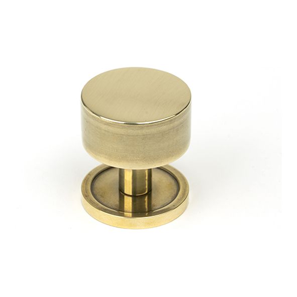 50307 • 32mm • Aged Brass • From The Anvil Kelso Cabinet Knob [Plain]