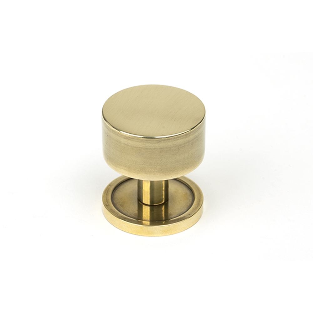 50307 • 32mm • Aged Brass • From The Anvil Kelso Cabinet Knob [Plain]