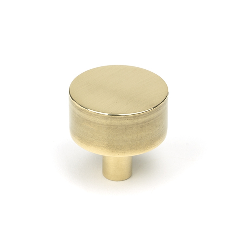 50308  32mm  Aged Brass  From The Anvil Kelso Cabinet Knob [No rose]