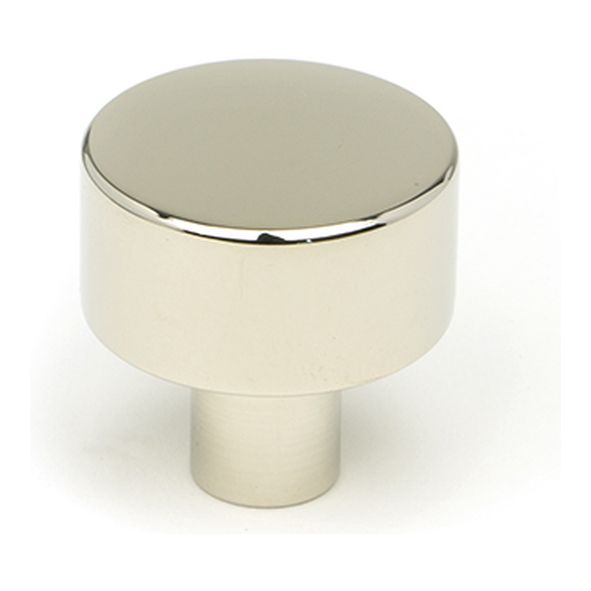 50314  25mm  Polished Nickel  From The Anvil Kelso Cabinet Knob [No Rose]