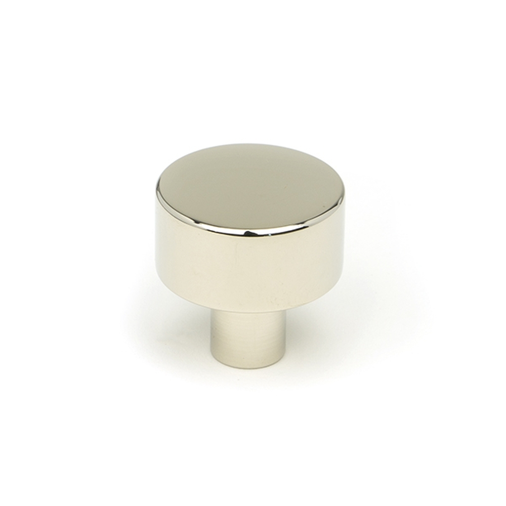 50314  25mm  Polished Nickel  From The Anvil Kelso Cabinet Knob [No Rose]