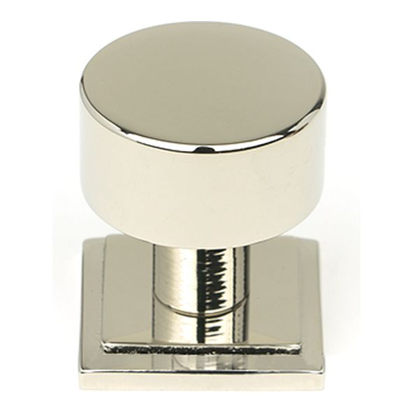 50315 • 25mm • Polished Nickel • From The Anvil Kelso Cabinet Knob [Square]