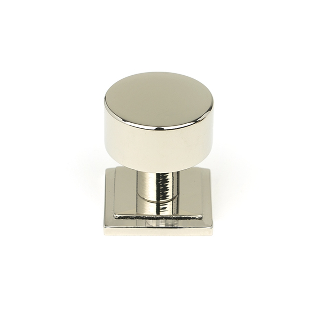 50315 • 25mm • Polished Nickel • From The Anvil Kelso Cabinet Knob [Square]