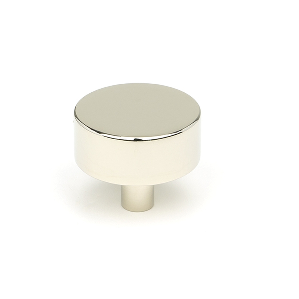 50320  38mm  Polished Nickel  From The Anvil Kelso Cabinet Knob [No rose]