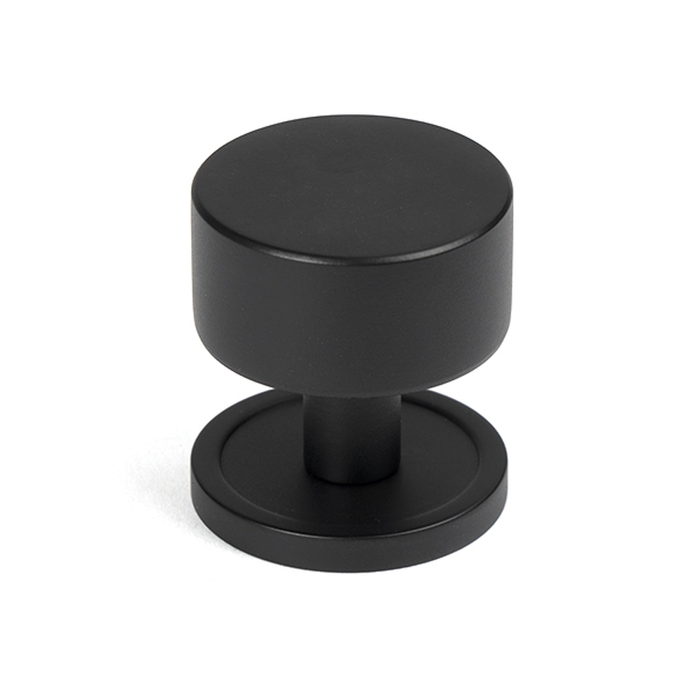 50340  32mm  Matt Black  From The Anvil Kelso Cabinet Knob [Plain]