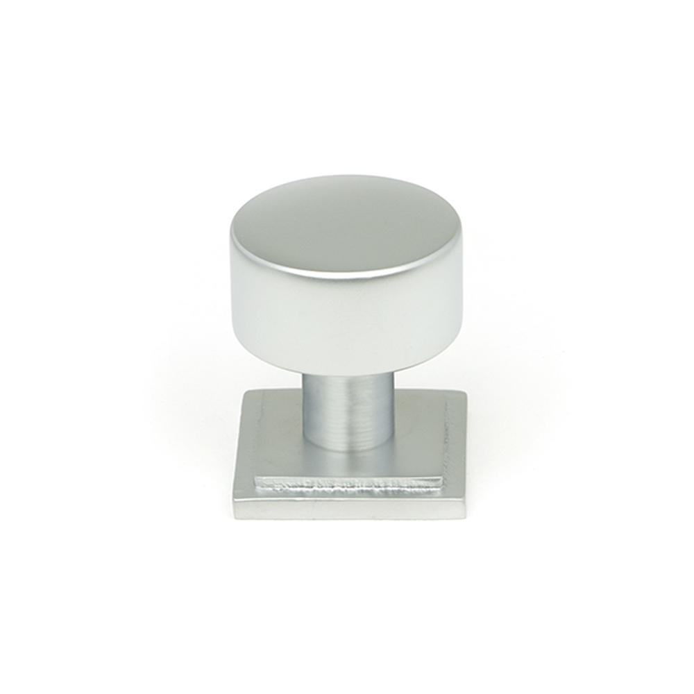 50351 • 25mm • Satin Chrome • From The Anvil Kelso Cabinet Knob [Square]