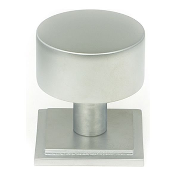 50354 • 32mm • Satin Chrome • From The Anvil Kelso Cabinet Knob [Square]