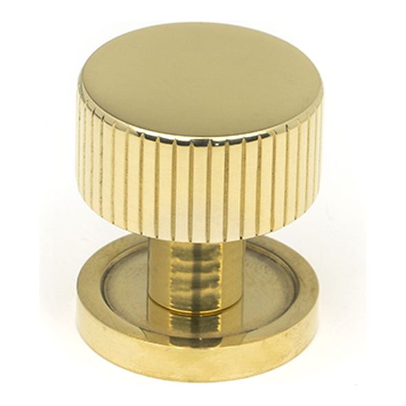 50361  25mm  Polished Brass  From The Anvil Judd Cabinet Knob [Plain]