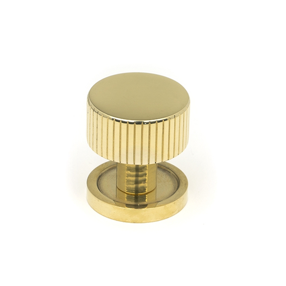 50361  25mm  Polished Brass  From The Anvil Judd Cabinet Knob [Plain]