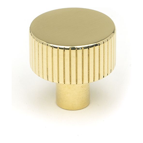 50362 • 25mm • Polished Brass • From The Anvil Judd Cabinet Knob [No Rose]