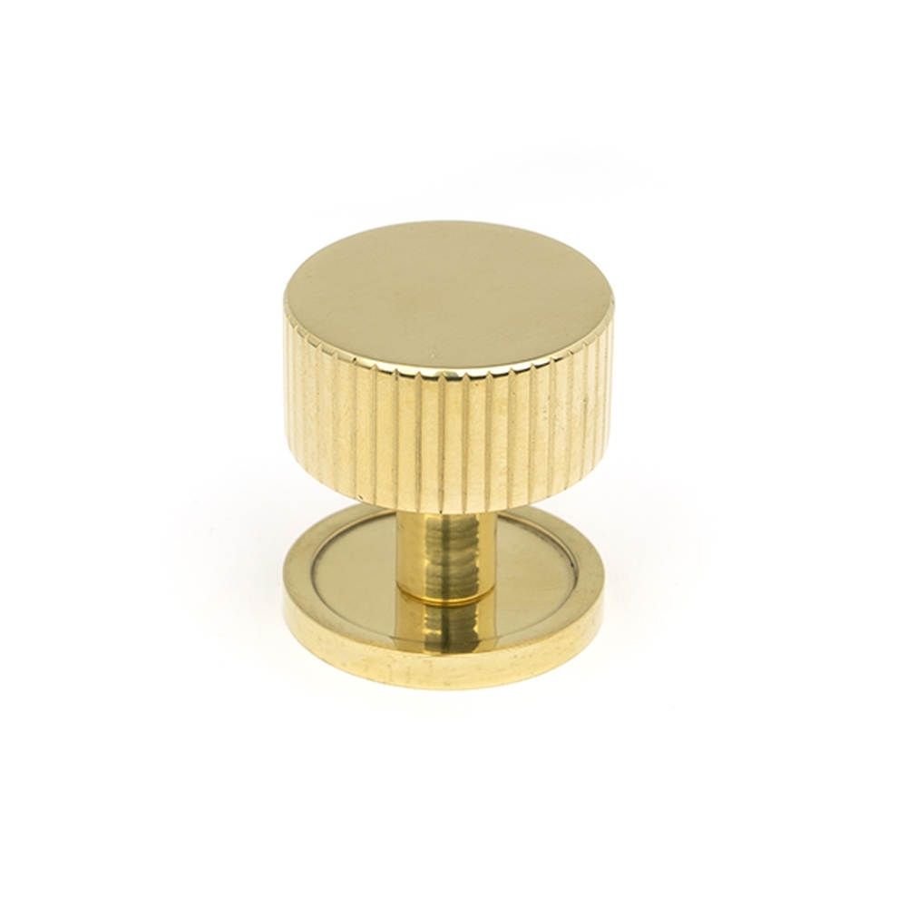 50364  32mm  Polished Brass  From The Anvil Judd Cabinet Knob [Plain]