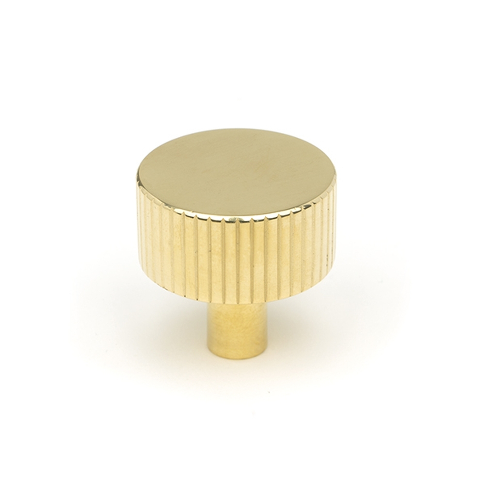 50365 • 32mm • Polished Brass • From The Anvil Judd Cabinet Knob [No Rose]