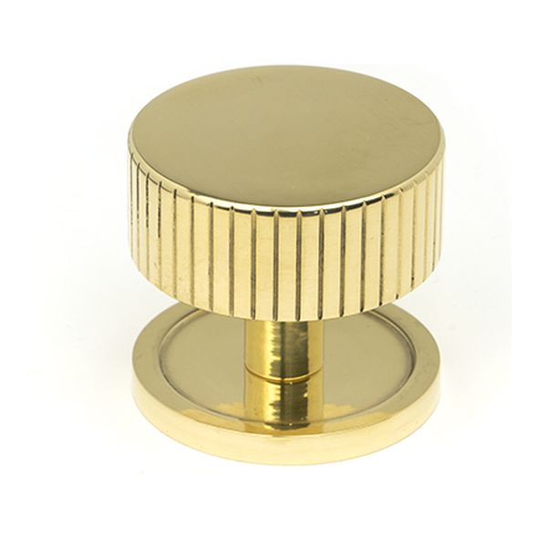 50367 • 38mm • Polished Brass • From The Anvil Judd Cabinet Knob [Plain]