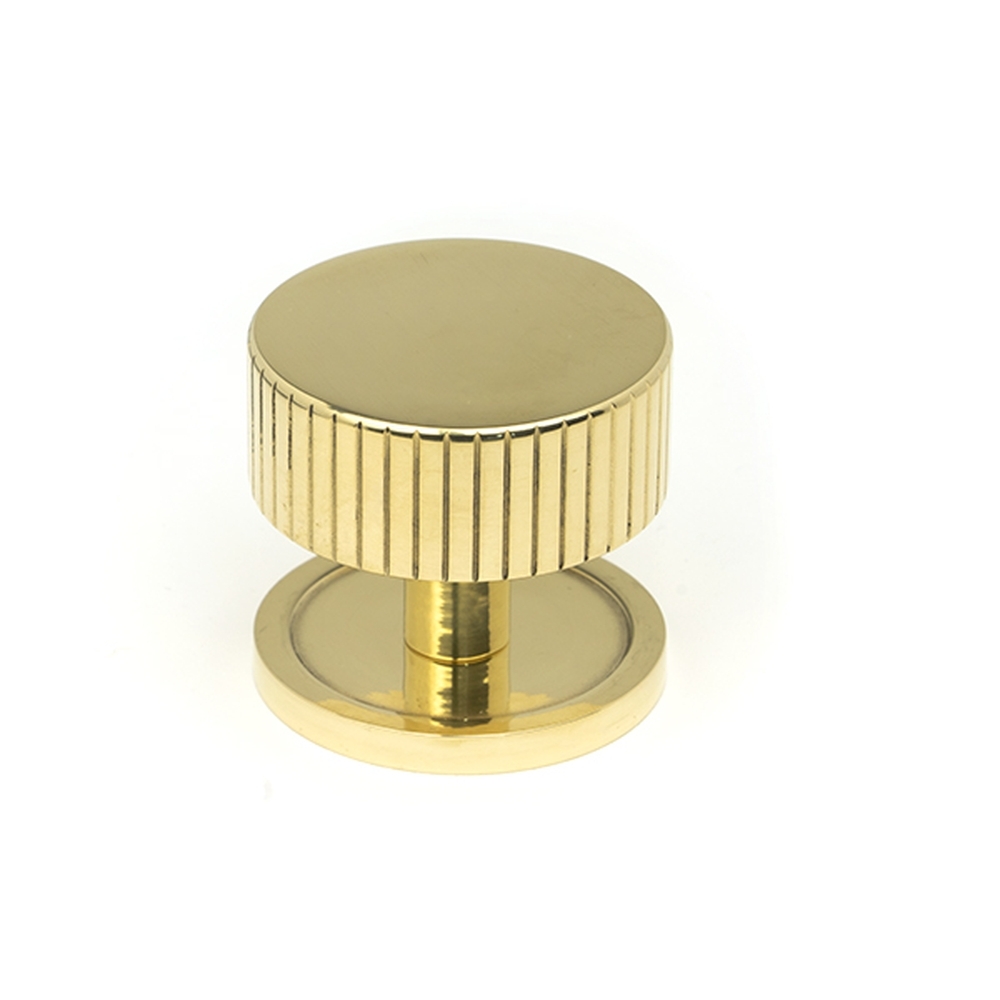 50367 • 38mm • Polished Brass • From The Anvil Judd Cabinet Knob [Plain]