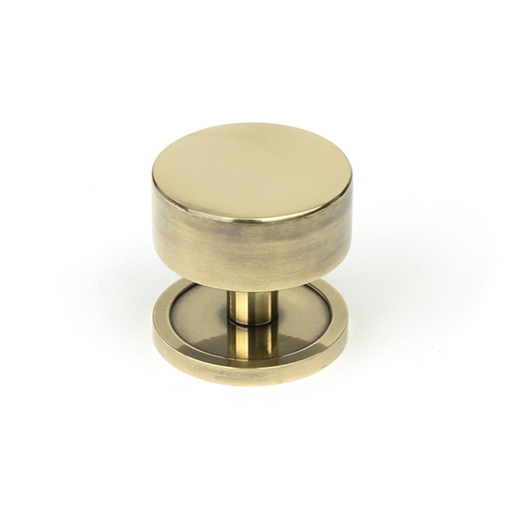 50373 • 38mm • Aged Brass • From The Anvil Kelso Cabinet Knob [Plain]