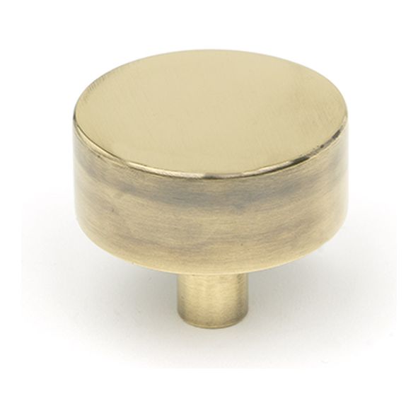 50374 • 38mm • Aged Brass • From The Anvil Kelso Cabinet Knob [No rose]