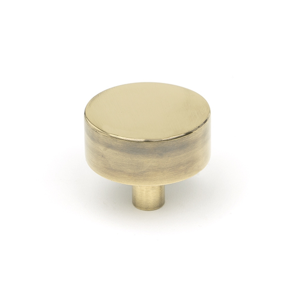 50374 • 38mm • Aged Brass • From The Anvil Kelso Cabinet Knob [No rose]